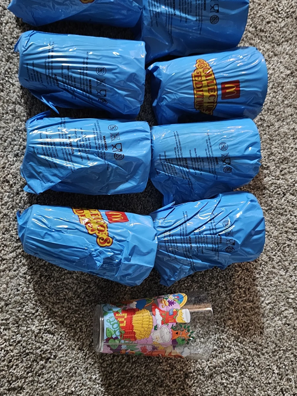 2024 McDonald's Collector Plastic Cups- Total of 9